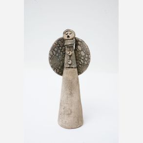 Angel S - skulptur af Jikke van de Waal-Bijma