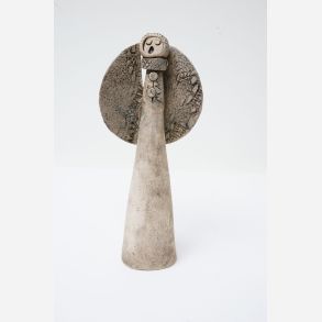 Angel M - skulptur af Jikke van de Waal-Bijma