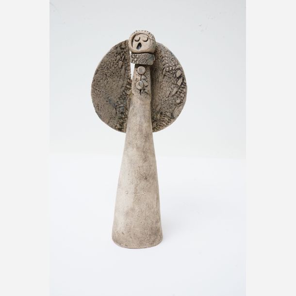 Angel M - skulptur af Jikke van de Waal-Bijma