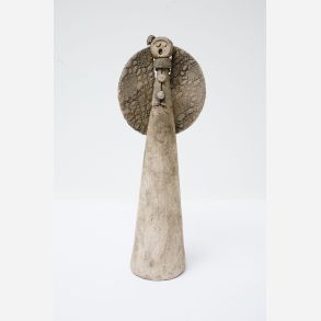 Angel L - skulptur af Jikke van de Waal-Bijma