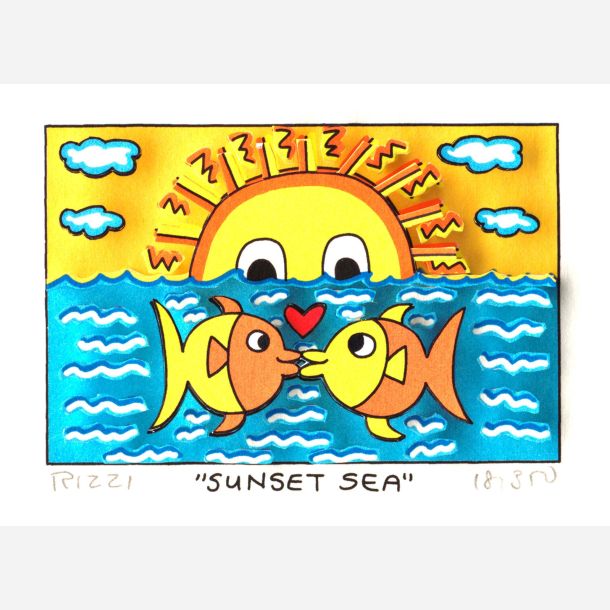 Sunset sea