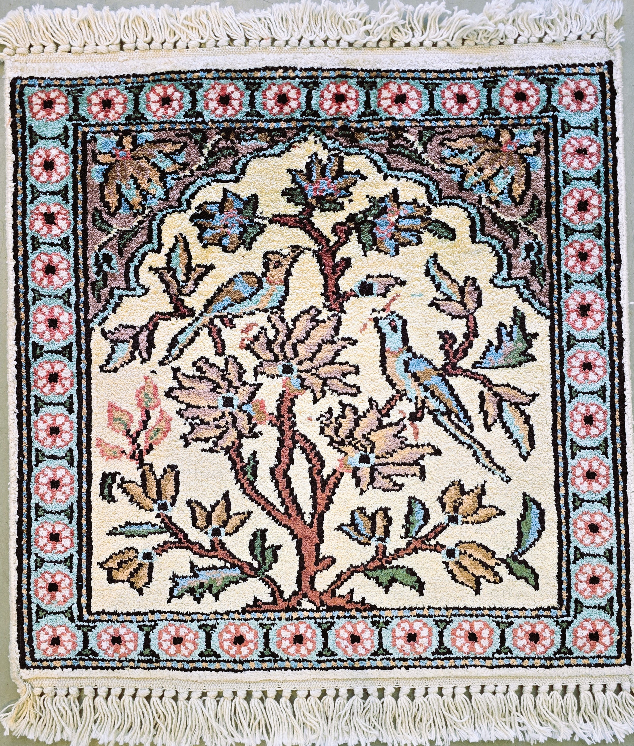 Kashmir silke Tæpper Indiske tæpper | Ægte indiske tæpper | Unikke designs