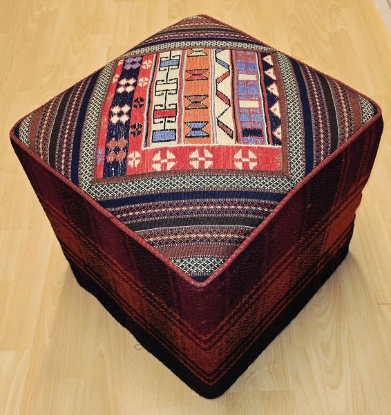 Kelimpuf Puder/Puffer Kelim puf | Funktionelle kelimpuffer til dit hjem