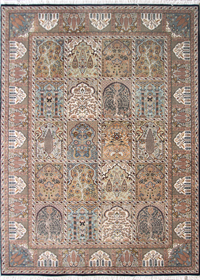 Kashmir Klassiske tæpper Indiske tæpper | Ægte indiske tæpper | Unikke designs