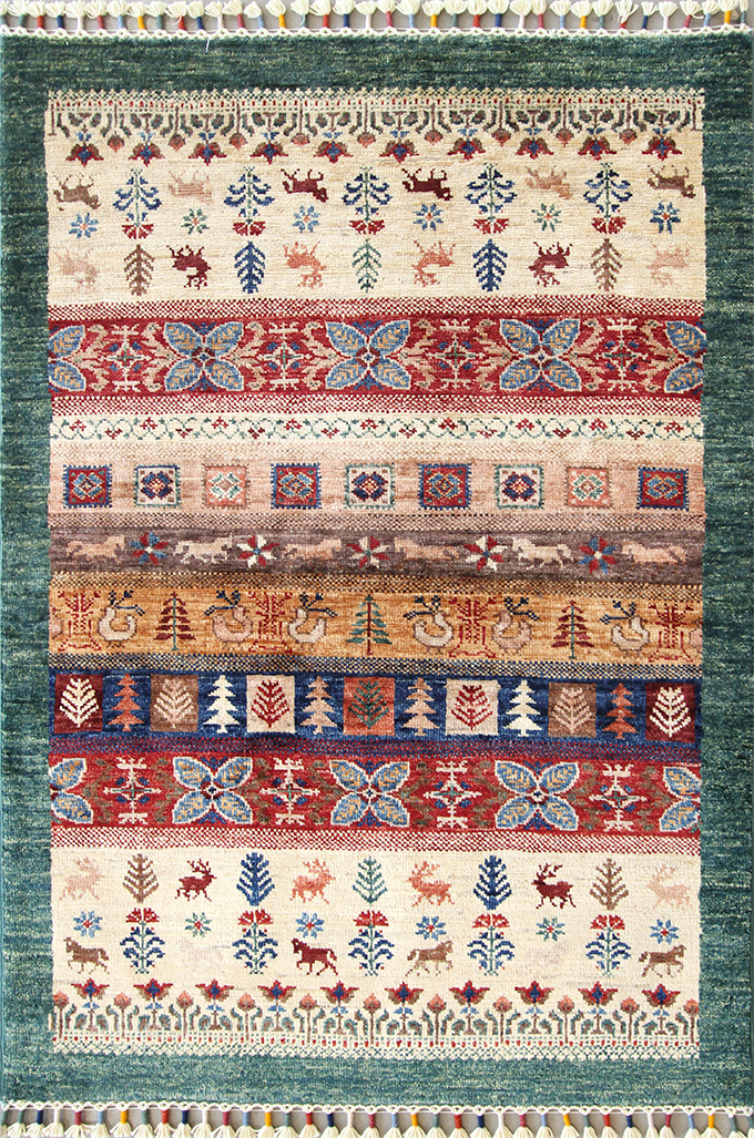 Samarkand Moderne tæpper Afghanske tæpper | Ægte afghanske tæpper | Flot håndværk