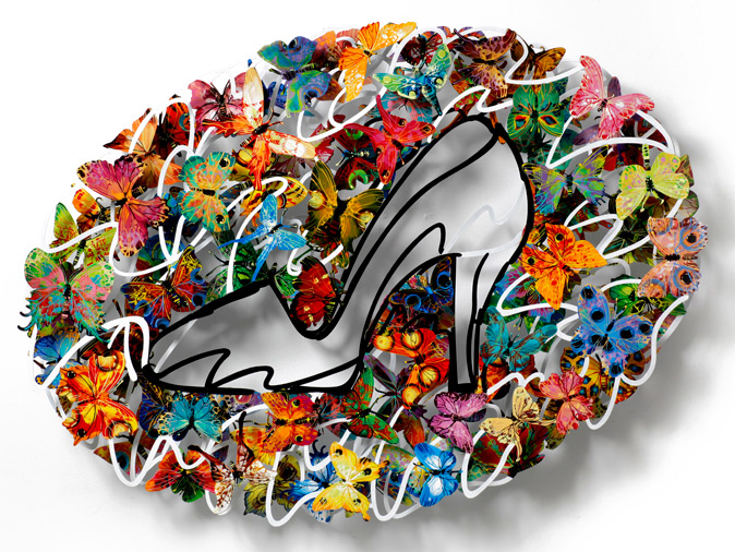 Cinderella Vægkunst David Gerstein | Malerier af David Gerstein | Shop her