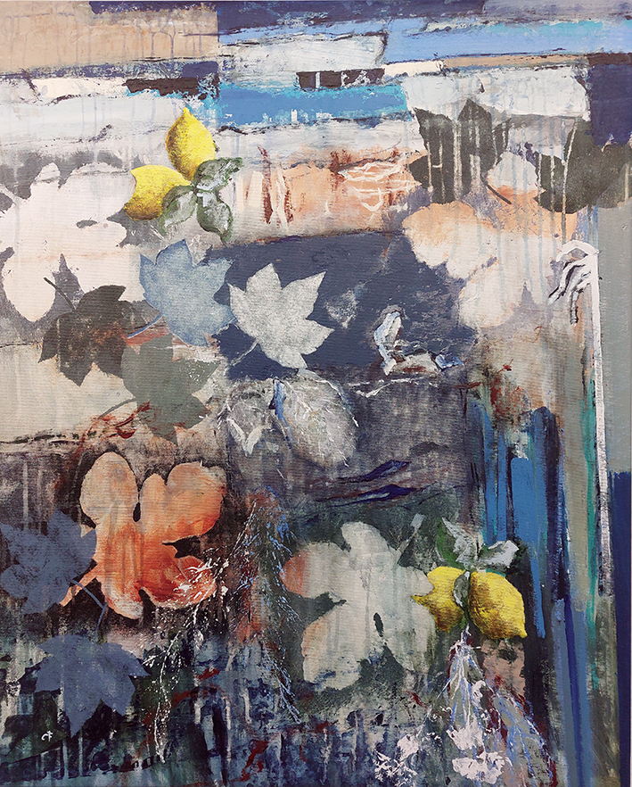 Daylight lemons Malerier Carsten Frank | Køb kunst og malerier fra Carsten frank | Unikt udvalg