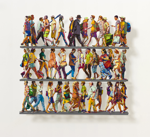 5th Avenue M Vægkunst David Gerstein | Malerier af David Gerstein | Shop her