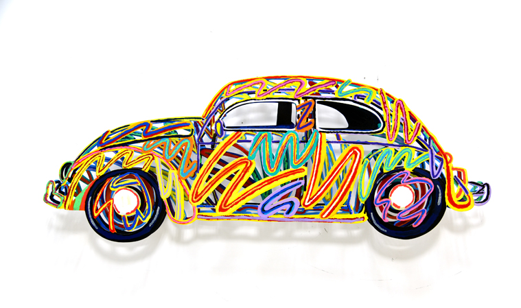 Beetle Vægkunst David Gerstein | Malerier af David Gerstein | Shop her