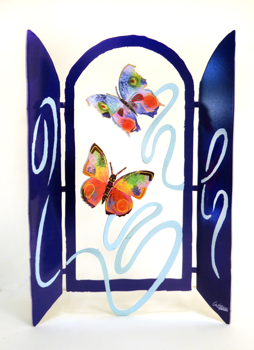 Spring window Skulptur David Gerstein | Malerier af David Gerstein | Shop her