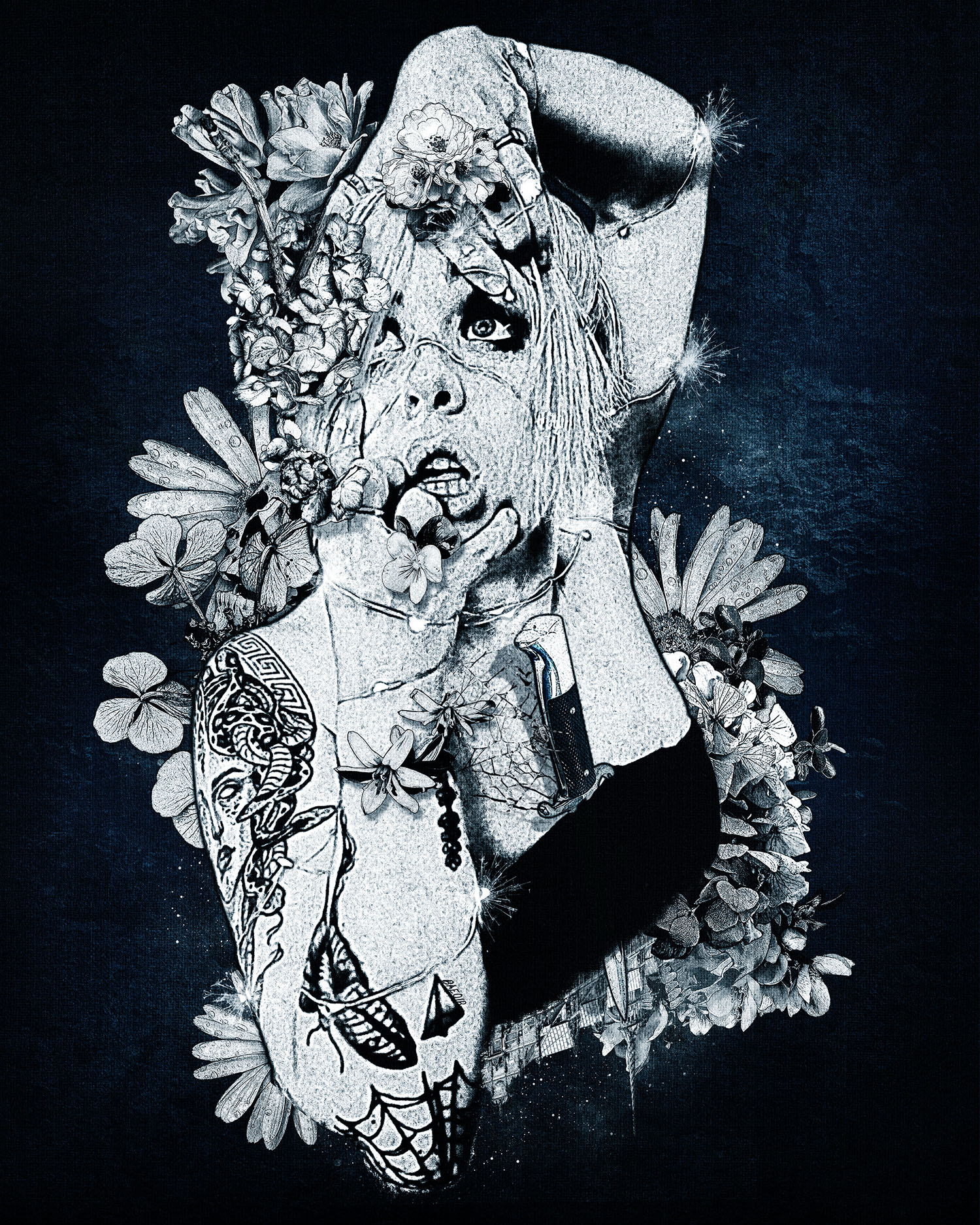 Gør dig selv fortræd Fotokunst Niels Maagaard | Digitale værker af Niels Maagaard | Køb her