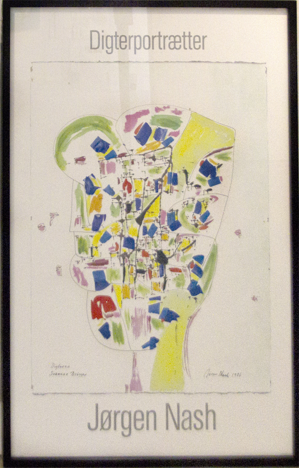 Digteren Susanne Brøgger Kunstplakater Jørgen Nash | Malerier lavet af Jørgen Nash | Se udvalget her