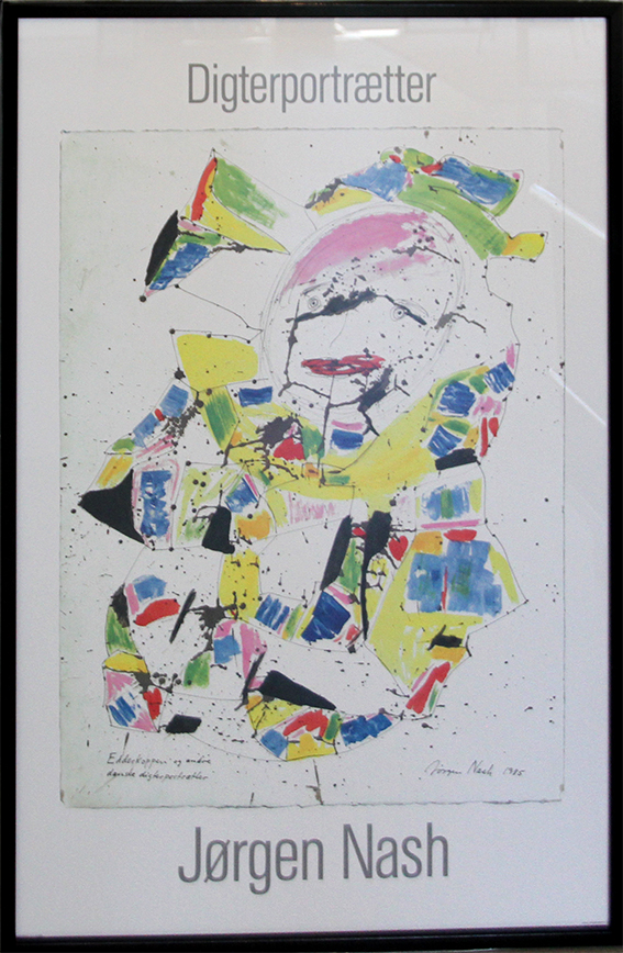 Edderkoppen og andre danske digterportrætter Kunstplakater Jørgen Nash | Malerier lavet af Jørgen Nash | Se udvalget her