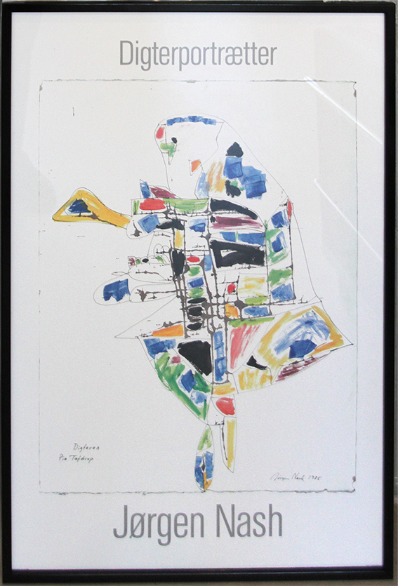 Digteren Pia Tafdrup Kunstplakater Jørgen Nash | Malerier lavet af Jørgen Nash | Se udvalget her