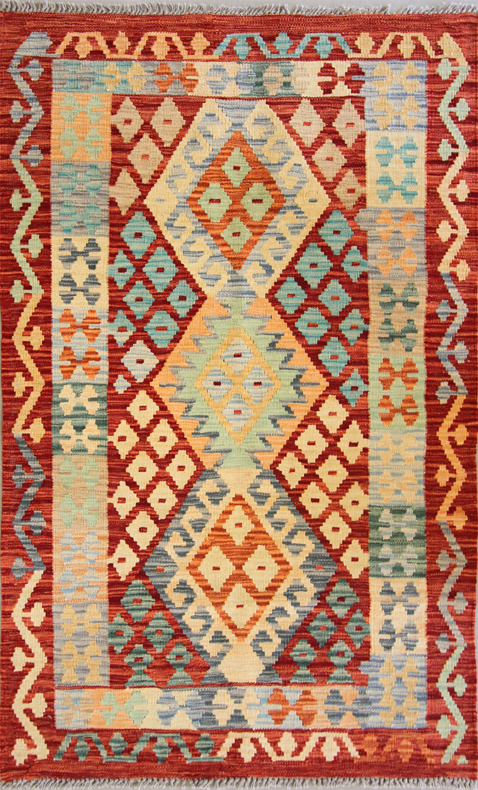 Kelim Klassiske tæpper Afghanske tæpper | Ægte afghanske tæpper | Flot håndværk