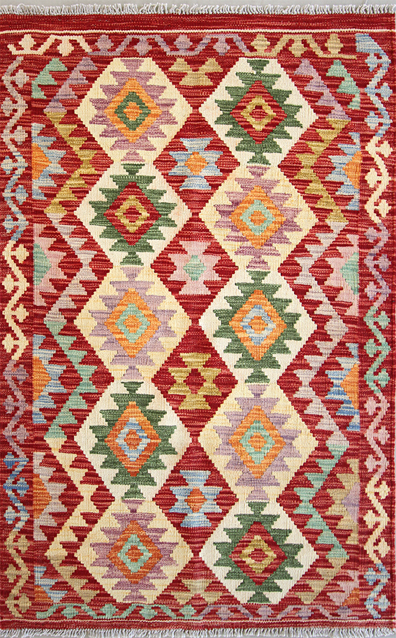 Kelim Klassiske tæpper Afghanske tæpper | Ægte afghanske tæpper | Flot håndværk