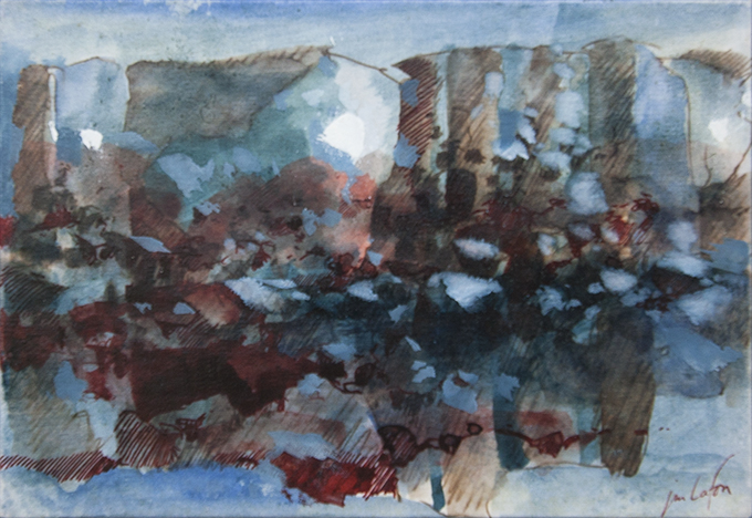 Uden titel Malerier Jean-Marc Lafon | Malerier med naturen i fokus af Jean-Marc Lafon