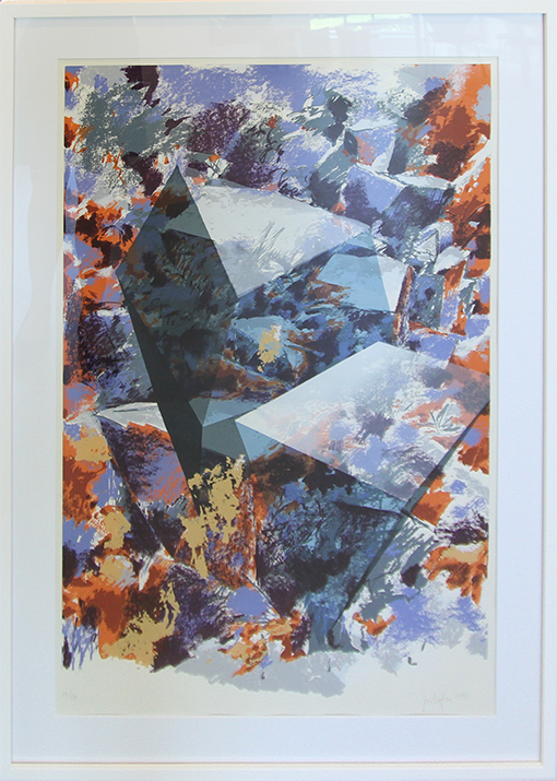 Uden titel Litografier Jean-Marc Lafon | Malerier med naturen i fokus af Jean-Marc Lafon