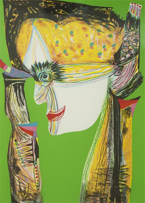 Tvillingerne 2 Litografier Lis Zwick | Poetiske værker af Lis Zwick | Se udvalget her