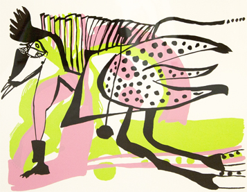 Frieren Litografier Lis Zwick | Poetiske værker af Lis Zwick | Se udvalget her