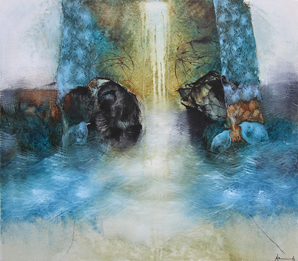 Uden titel Malerier Køb Malene Hammershøj kunst og malerier | Stort udvalg