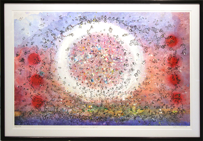 Summer is here Litografier Yoshio Nakajima | Køb malerier er kunstneren Yoshio Nakajima