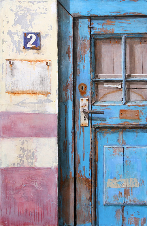 Uden titel Malerier Sulejman Junuzovic | Køb unikt maleri af Sulejman Junozovic her