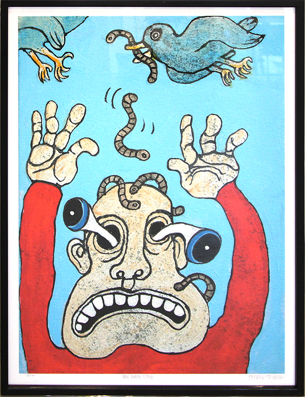 Pay back time Kunstplakater Troels Trier | Køb Troels Trier kunst og maleri - Unikt udvalg