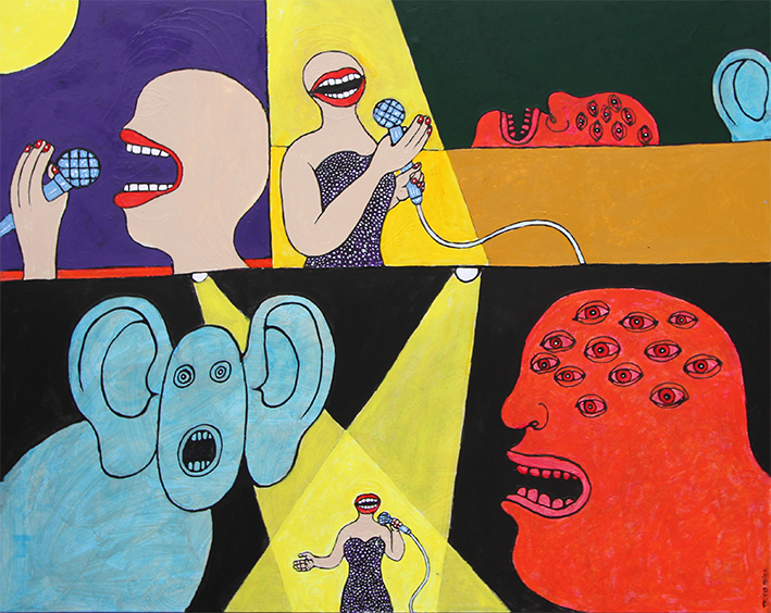 Spotlight Malerier Troels Trier | Køb Troels Trier kunst og maleri - Unikt udvalg