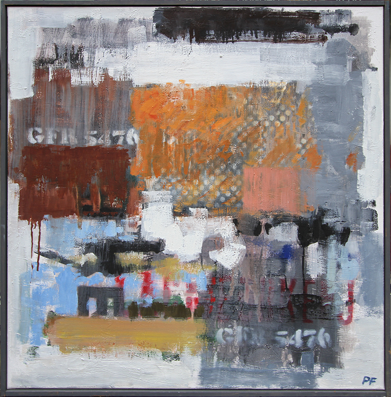 Drivtømmerfragment Malerier Per Flemming | Smukke malerier lavet af Per Flemming | Shop