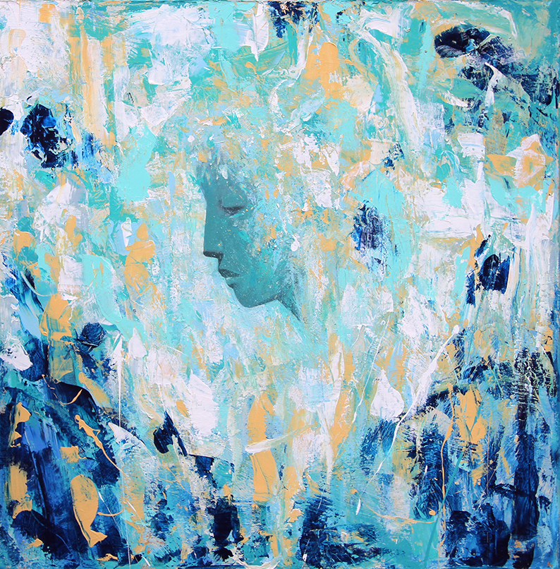 Uden titel Malerier Simon Fellah | Kunstværker af Simon Fellah | Køb her