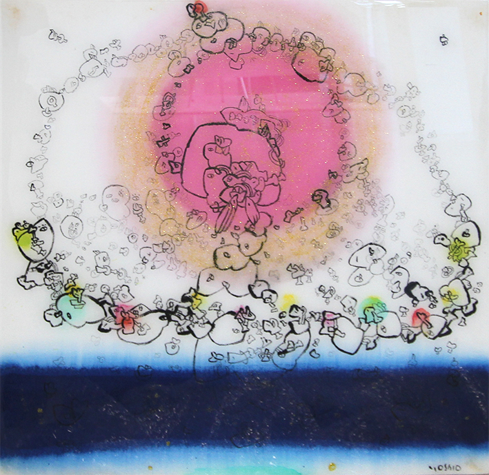 Easter is here Malerier Yoshio Nakajima | Køb malerier er kunstneren Yoshio Nakajima