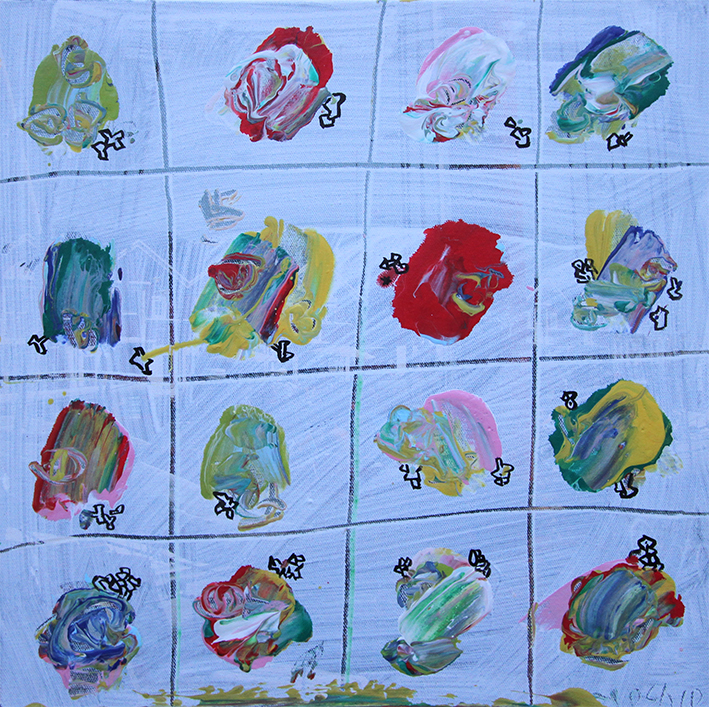 Happy springday Malerier Yoshio Nakajima | Køb malerier er kunstneren Yoshio Nakajima