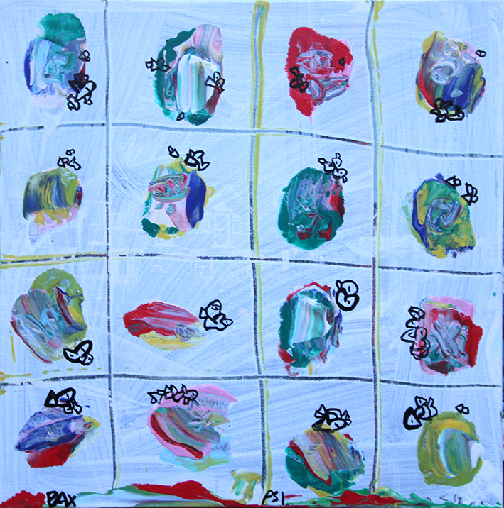 Happy springday Malerier Yoshio Nakajima | Køb malerier er kunstneren Yoshio Nakajima