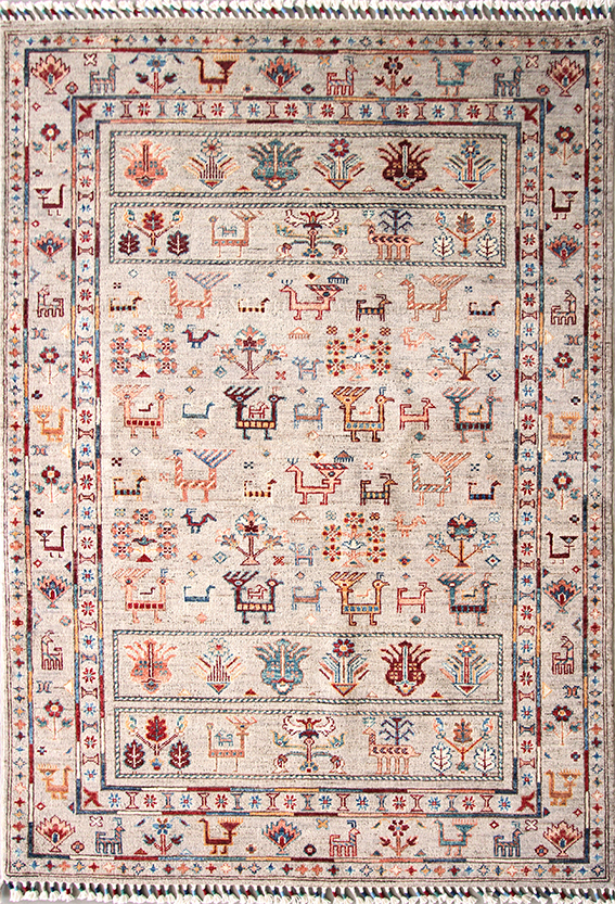 Samarkand Moderne tæpper Afghanske tæpper | Ægte afghanske tæpper | Flot håndværk