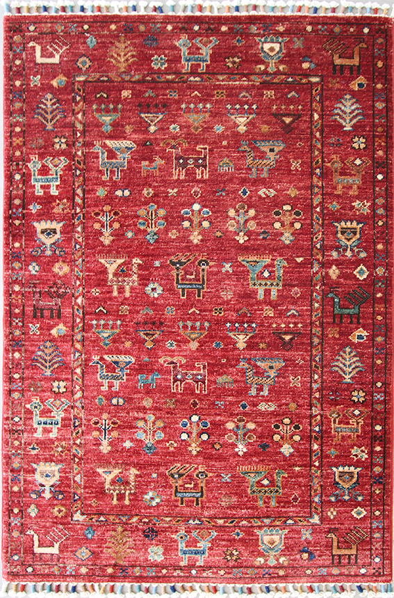 Samarkand Moderne tæpper Afghanske tæpper | Ægte afghanske tæpper | Flot håndværk