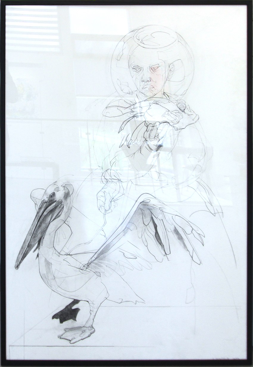 Uden titel Kunsttegninger Henriette Hagelskjær - Kunstværker af Henriette Hagelskjær