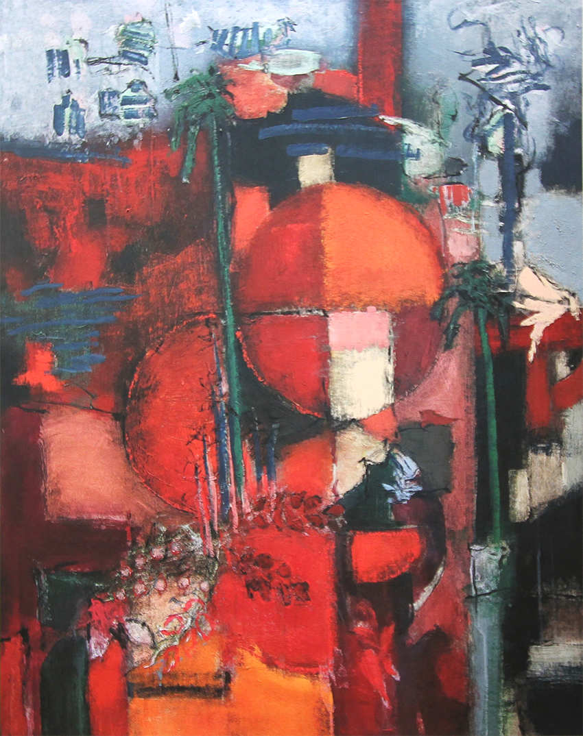 El pueblo andaluz 1 Litografier Carsten Frank | Køb kunst og malerier fra Carsten frank | Unikt udvalg