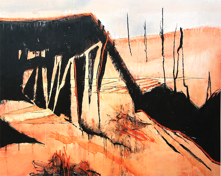 Organized landscape Litografier Carsten Frank | Køb kunst og malerier fra Carsten frank | Unikt udvalg