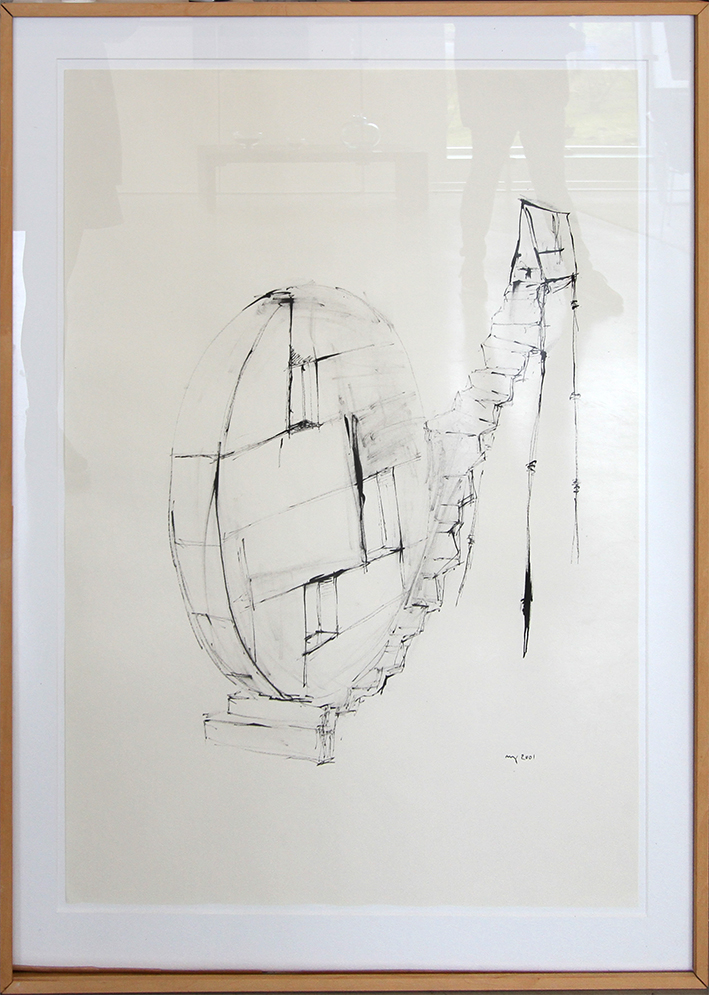 Uden titel Kunsttegninger Michael Jastram | Unikke skulpturer af Michael Jastram