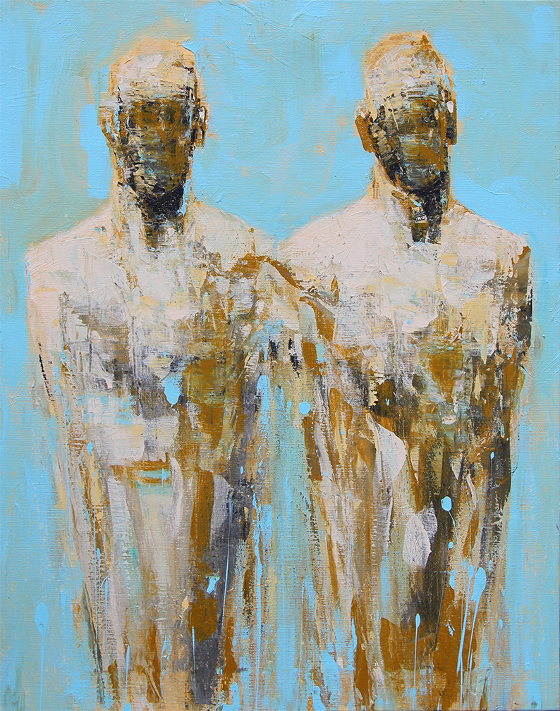 Uden titel Malerier Simon Fellah | Kunstværker af Simon Fellah | Køb her