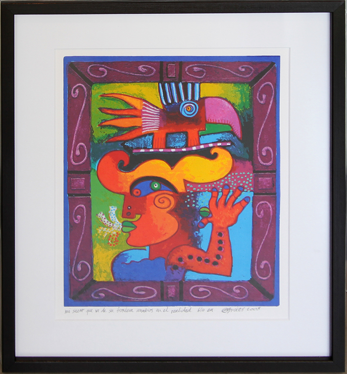 Mi sueno que va de su frontera cambio en al realidad Litografier Clemens Briels | Køb unik kunst af Clemens Briels - Litografi