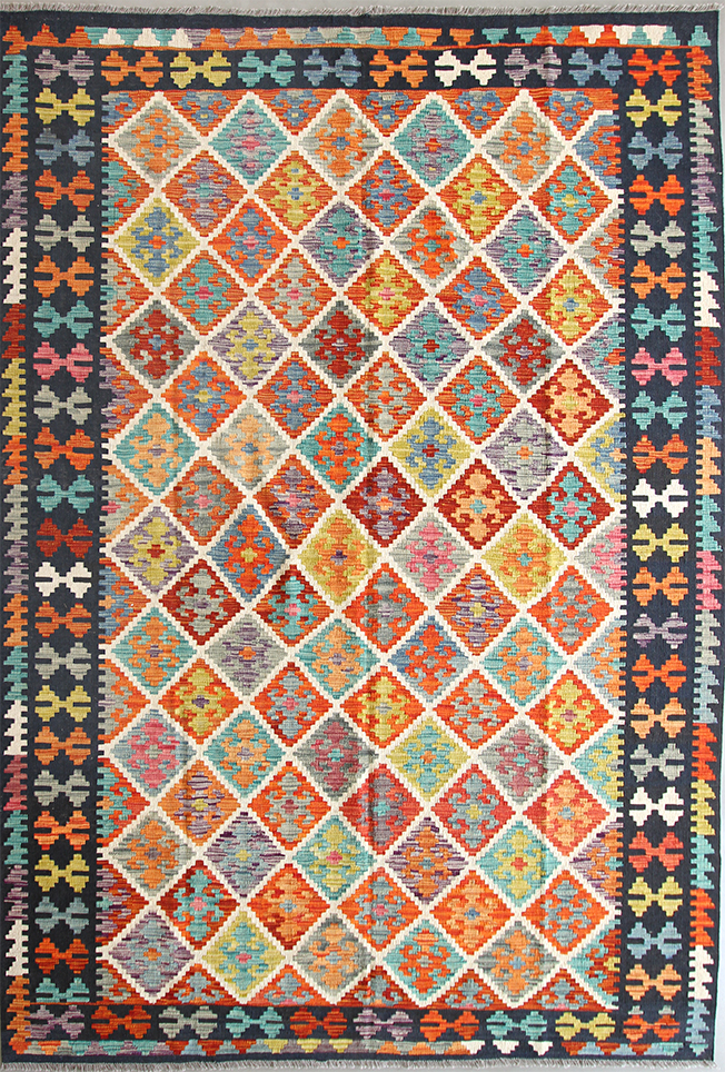 Kelim Klassiske tæpper Afghanske tæpper | Ægte afghanske tæpper | Flot håndværk