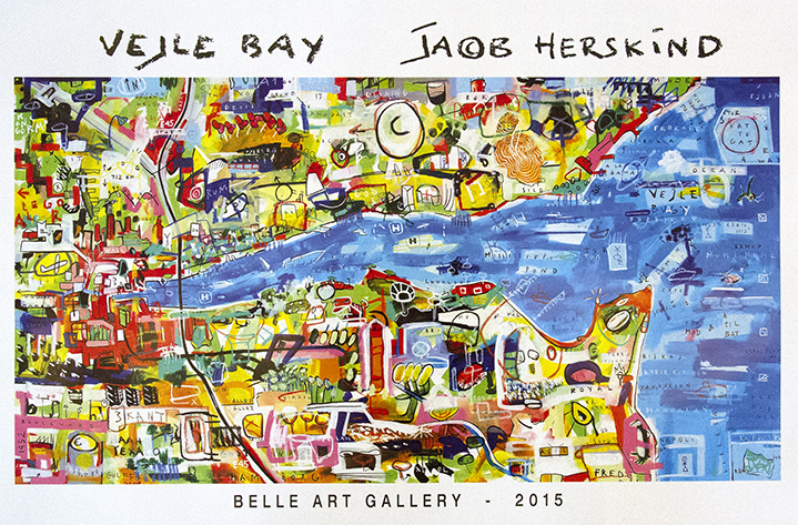 Vejle Bay Kunstplakater Jacob Herskind | Asiatisk inspirerede værker af Jacob Herskind