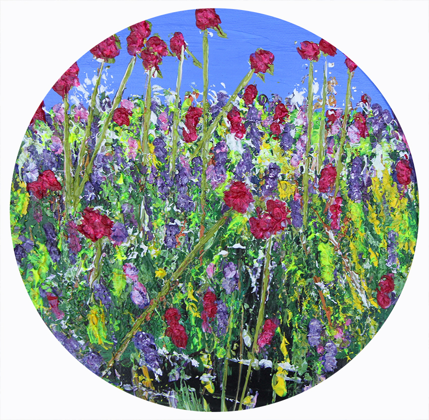 Vild flora Malerier Helle Bang | Smukke skulpturer skabt af Helle Bang