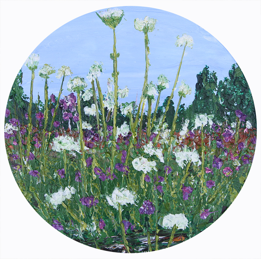 Vild flora Malerier Helle Bang | Smukke skulpturer skabt af Helle Bang