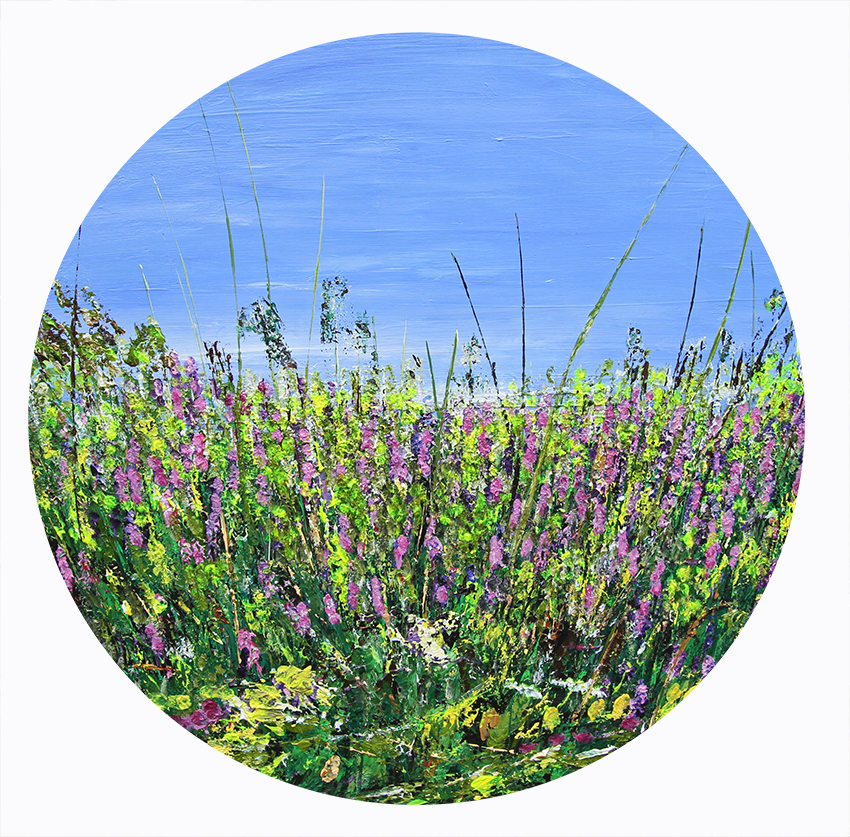 Vild flora Malerier Helle Bang | Smukke skulpturer skabt af Helle Bang