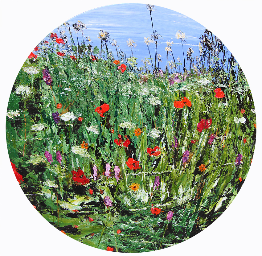 Vild flora Malerier Helle Bang | Smukke skulpturer skabt af Helle Bang