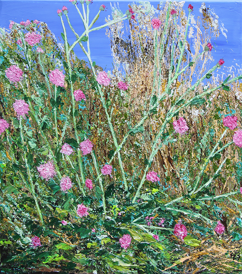 Vild flora Malerier Helle Bang | Smukke skulpturer skabt af Helle Bang