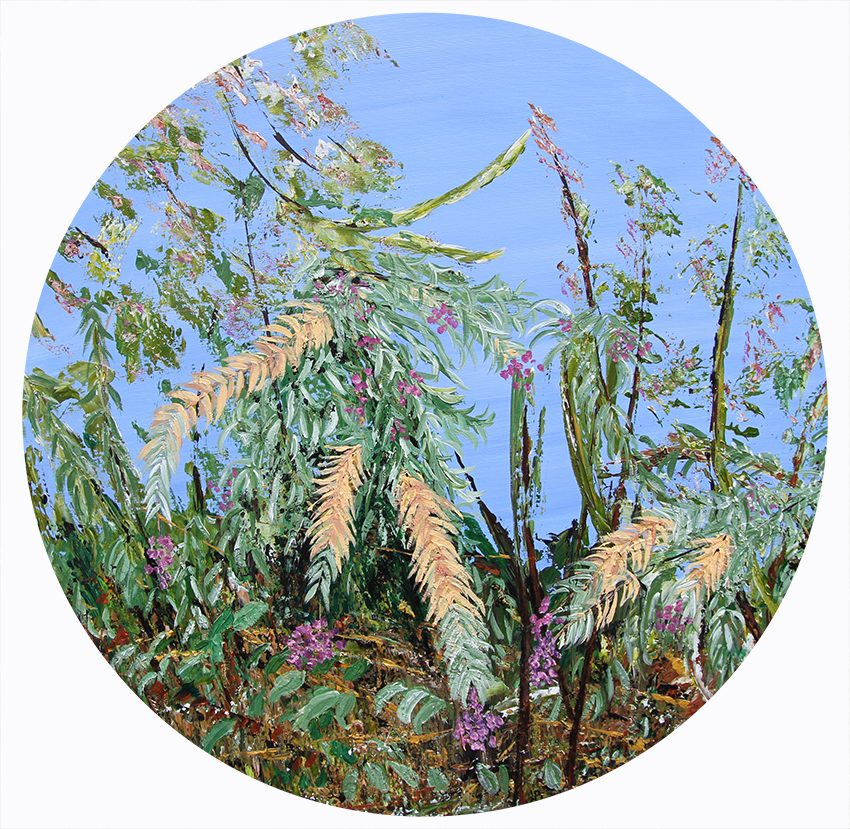 Vild flora Malerier Helle Bang | Smukke skulpturer skabt af Helle Bang